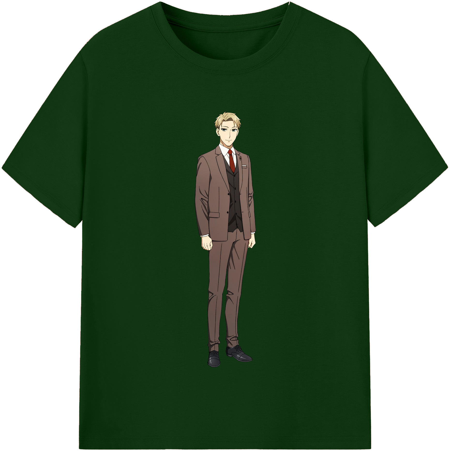 （画像用） SPY×FAMILY间谍家家酒 綿100％半袖Tシャツ（フロントプリント）